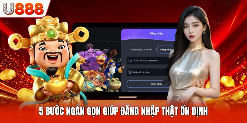 5 bước ngắn gọn giúp đăng nhập thật ổn định