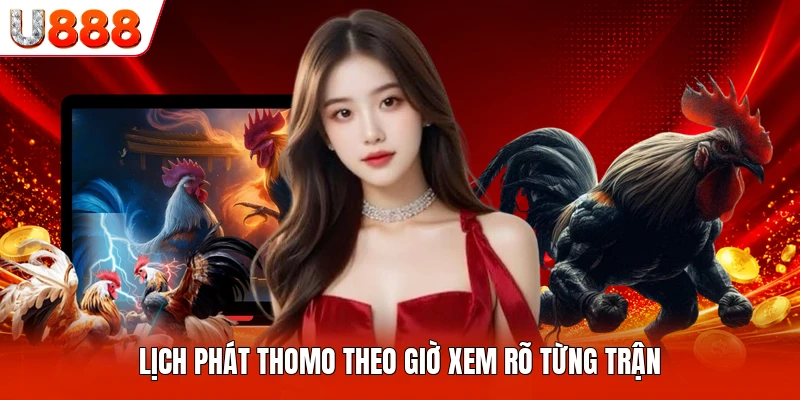 Lịch phát Thomo theo giờ xem rõ từng trận