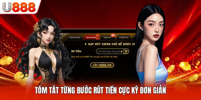 Tóm tắt từng bước rút tiền cực kỳ đơn giản